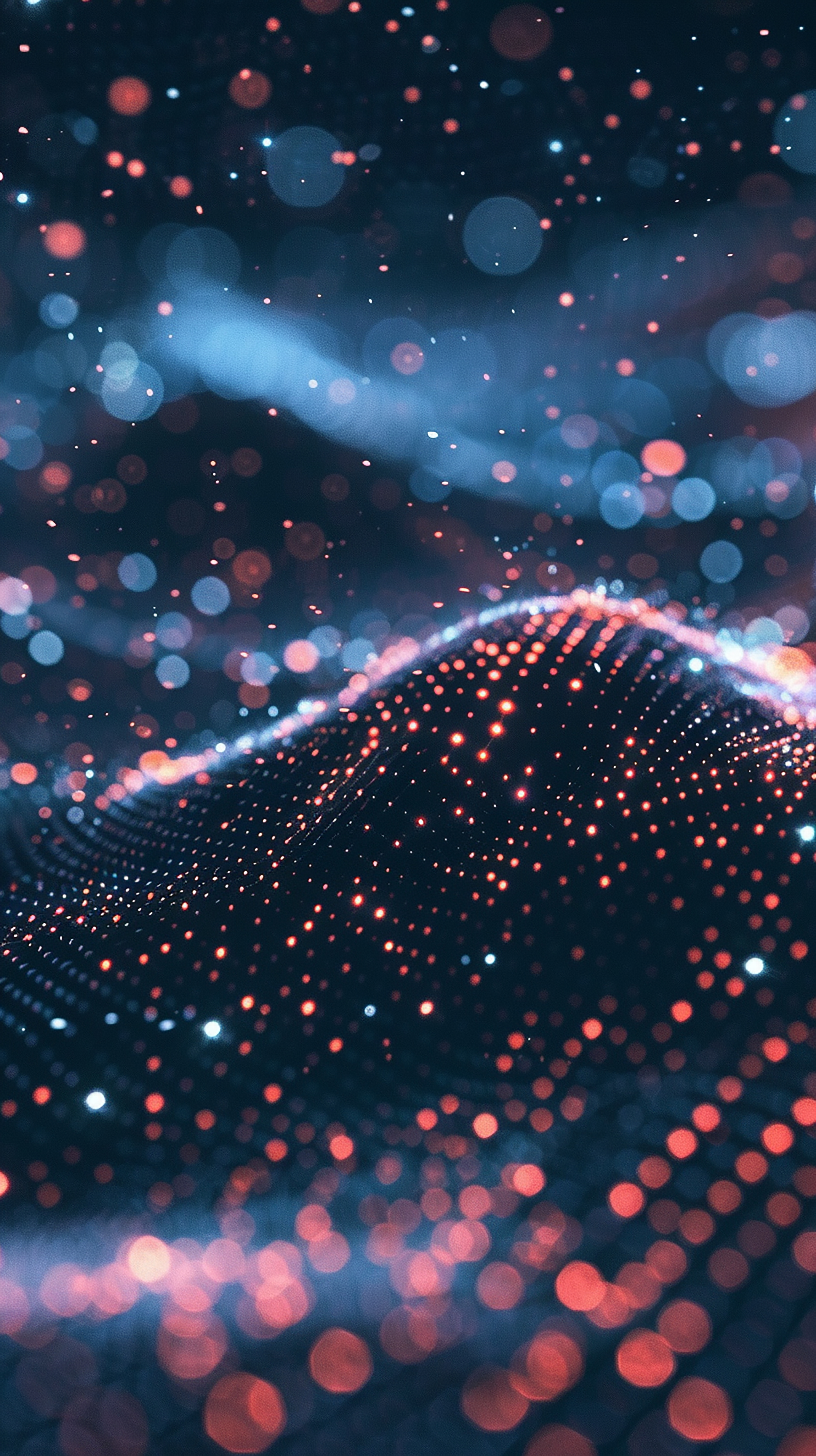 realistic-technology-particle-wallpaper